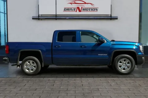 Another view of 2018 GMC Sierra 1500 Crew Cab SLE Pickup 4D 5 3/4 ft for sale in Greeley, CO at Drive N-Motion Greeley