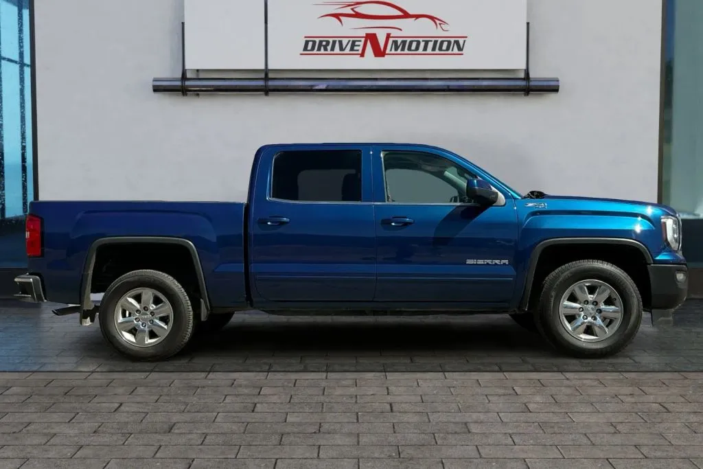 Another view of 2018 GMC Sierra 1500 Crew Cab SLE Pickup 4D 5 3/4 ft for sale in Greeley, CO at Drive N-Motion Greeley