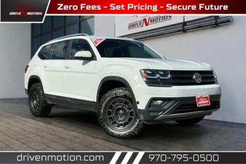 White 2019 Volkswagen Atlas SE 4Motion w/Tech Pkg Sport Utility 4D for sale in Greeley, CO