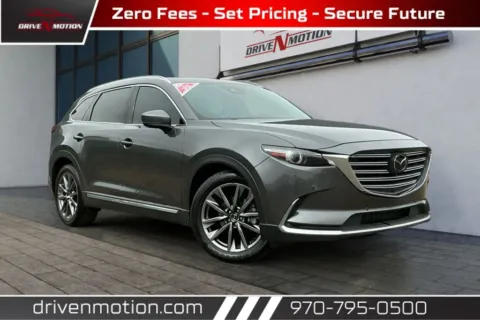 Gray 2020 MAZDA CX-9 Signature Sport Utility 4D for sale in Greeley, CO