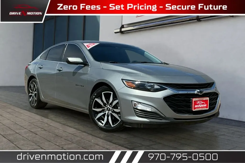 Gray 2023 Chevrolet Malibu RS Sedan 4D for sale in Greeley, CO