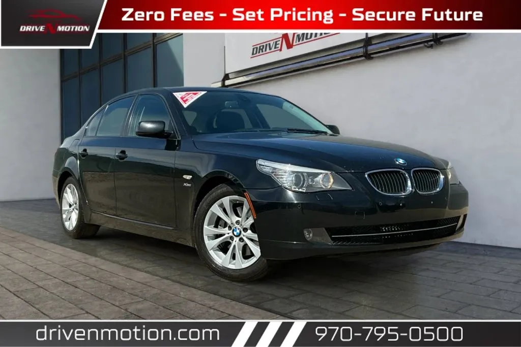 Black 2009 BMW 5 Series 535i xDrive Sedan 4D for sale in Greeley, CO