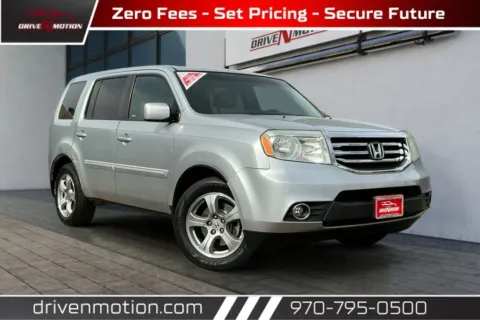 Silver 2013 Honda Pilot EX-L Sport Utility 4D for sale in Greeley, CO