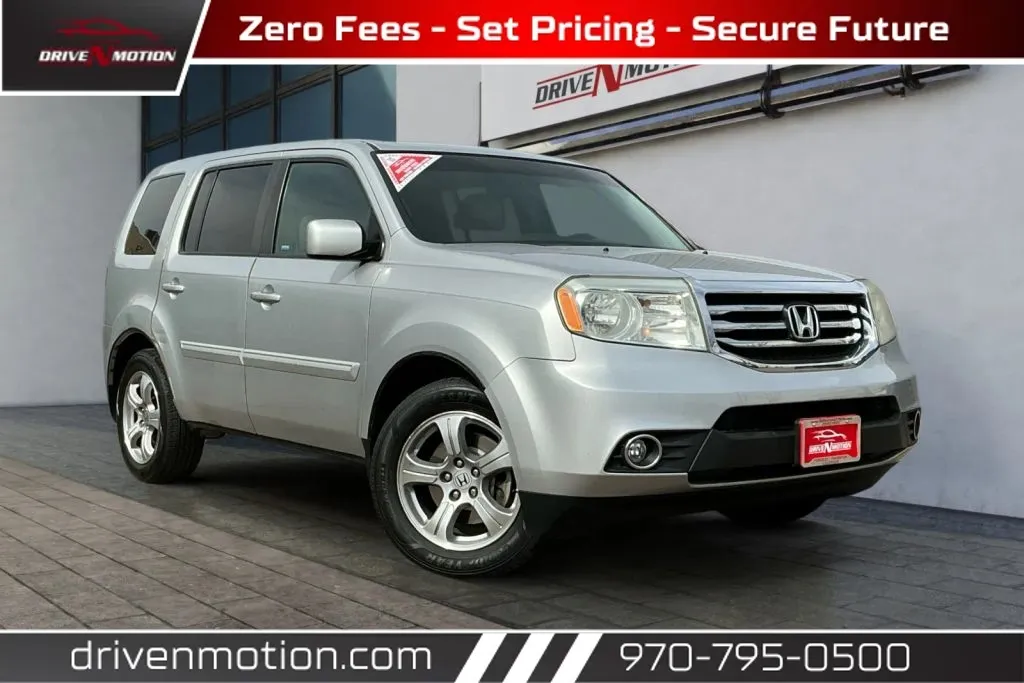 Silver 2013 Honda Pilot EX-L Sport Utility 4D for sale in Greeley, CO