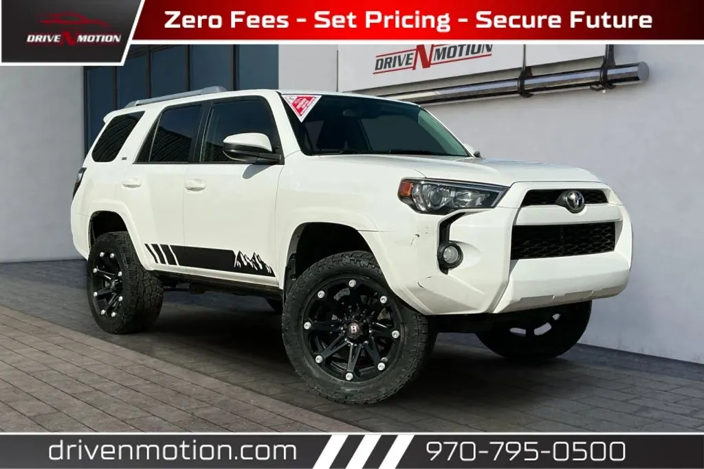 White 2016 Toyota 4Runner SR5 Sport Utility 4D for sale in Greeley, CO