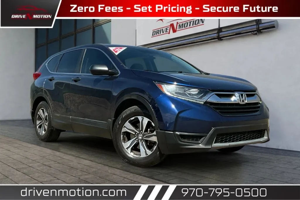 Blue 2017 Honda CR-V LX Sport Utility 4D for sale in Greeley, CO
