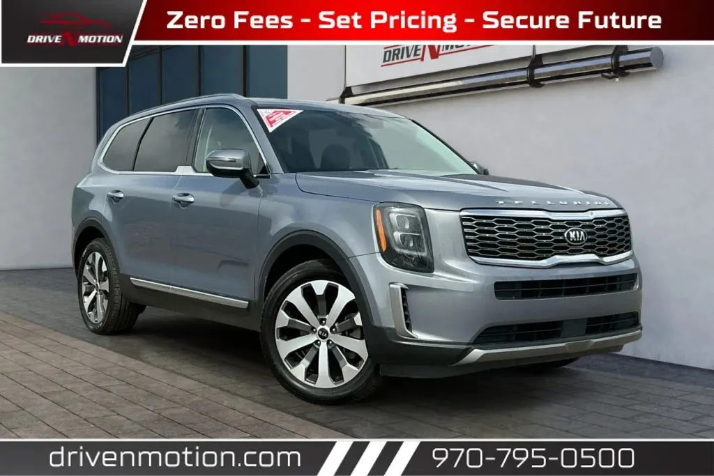 Silver 2021 Kia Telluride EX Sport Utility 4D for sale in Greeley, CO