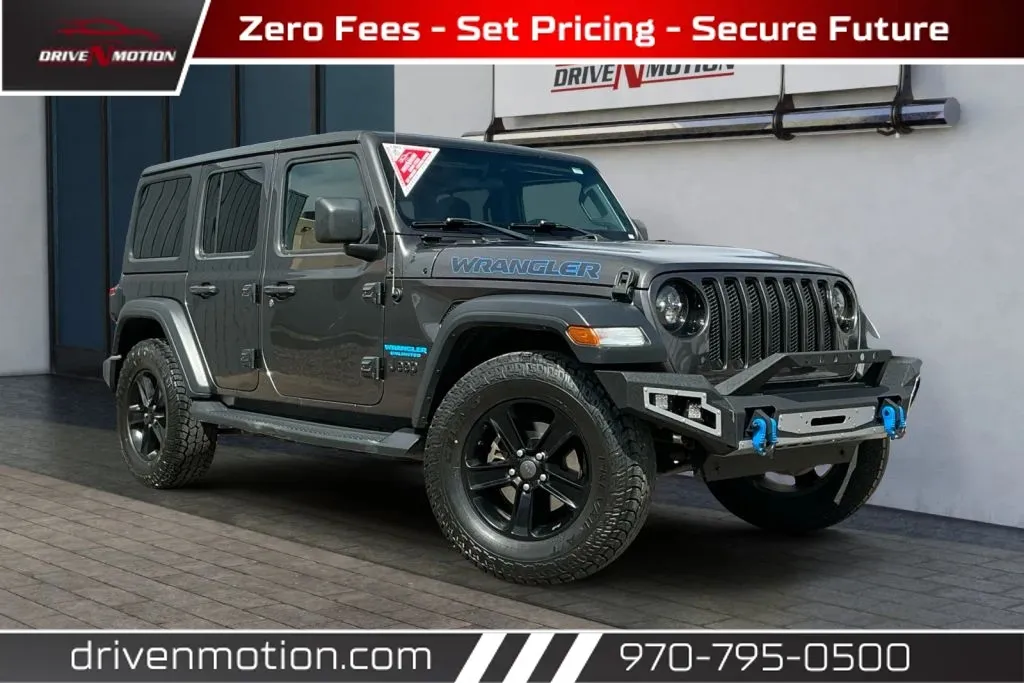Gray 2020 Jeep Wrangler Unlimited Sport Altitude Sport Utility 4D for sale in Greeley, CO