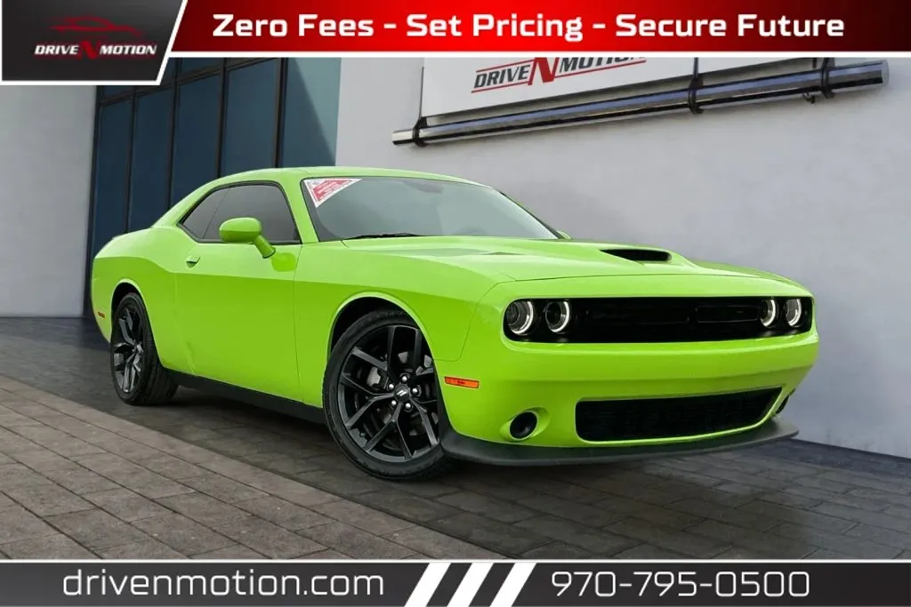 Green 2023 Dodge Challenger GT Coupe 2D for sale in Greeley, CO