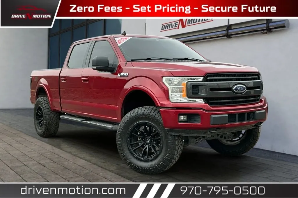Red 2019 Ford F-150 SuperCrew Cab XLT Pickup 4D 5 1/2 ft for sale in Greeley, CO