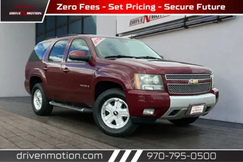 Blue 2009 Chevrolet Tahoe LT Sport Utility 4D for sale in Greeley, CO