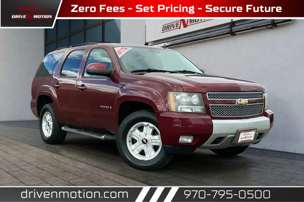 Blue 2009 Chevrolet Tahoe LT Sport Utility 4D for sale in Greeley, CO