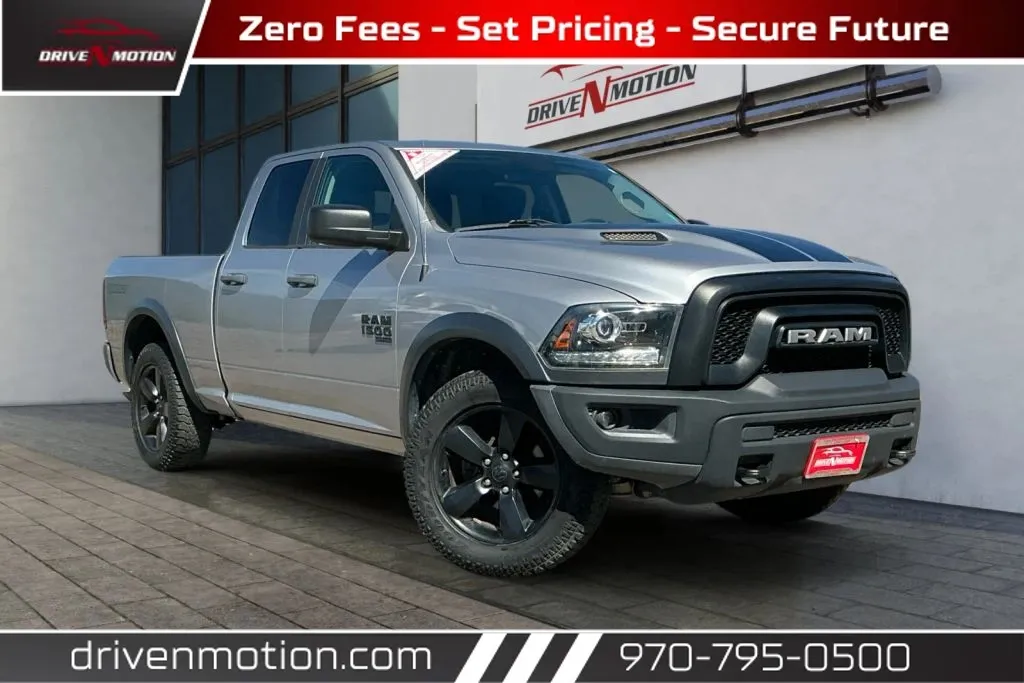 Silver 2020 Ram 1500 Classic Quad Cab Warlock Pickup 4D 6 1/3 ft for sale in Greeley, CO