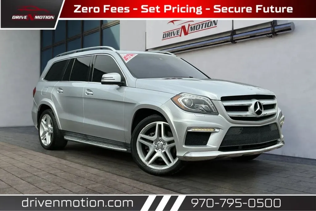 Silver 2013 Mercedes-Benz GL-Class GL 550 4MATIC Sport Utility 4D for sale in Greeley, CO