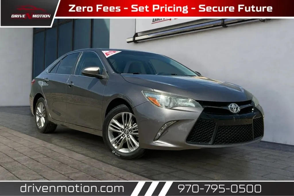 Gray 2017 Toyota Camry SE Sedan 4D for sale in Greeley, CO