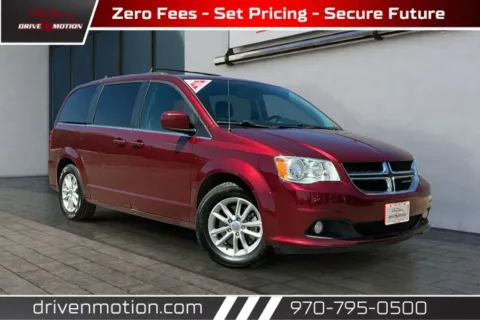 Red 2020 Dodge Grand Caravan Passenger SXT Minivan 4D for sale in Greeley, CO
