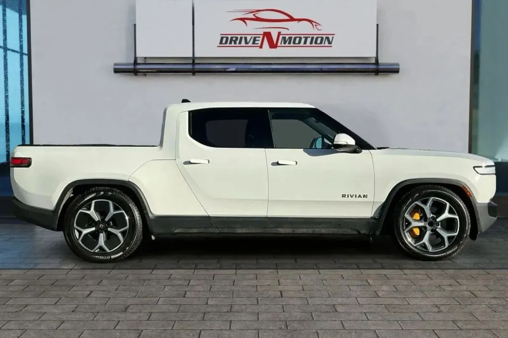 Another view of 2022 Rivian R1T Adventure Pickup 4D 4 1/2 ft for sale in Greeley, CO at Drive N-Motion Greeley