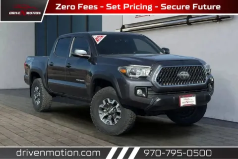 Gray 2019 Toyota Tacoma Double Cab TRD Off-Road Pickup 4D 5 ft for sale in Greeley, CO
