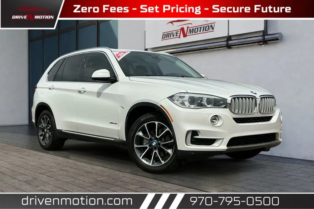 White 2015 BMW X5 xDrive35i Sport Utility 4D for sale in Greeley, CO