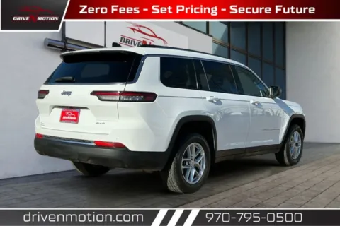 White 2023 Jeep Grand Cherokee L Laredo Sport Utility 4D for sale in Greeley, CO