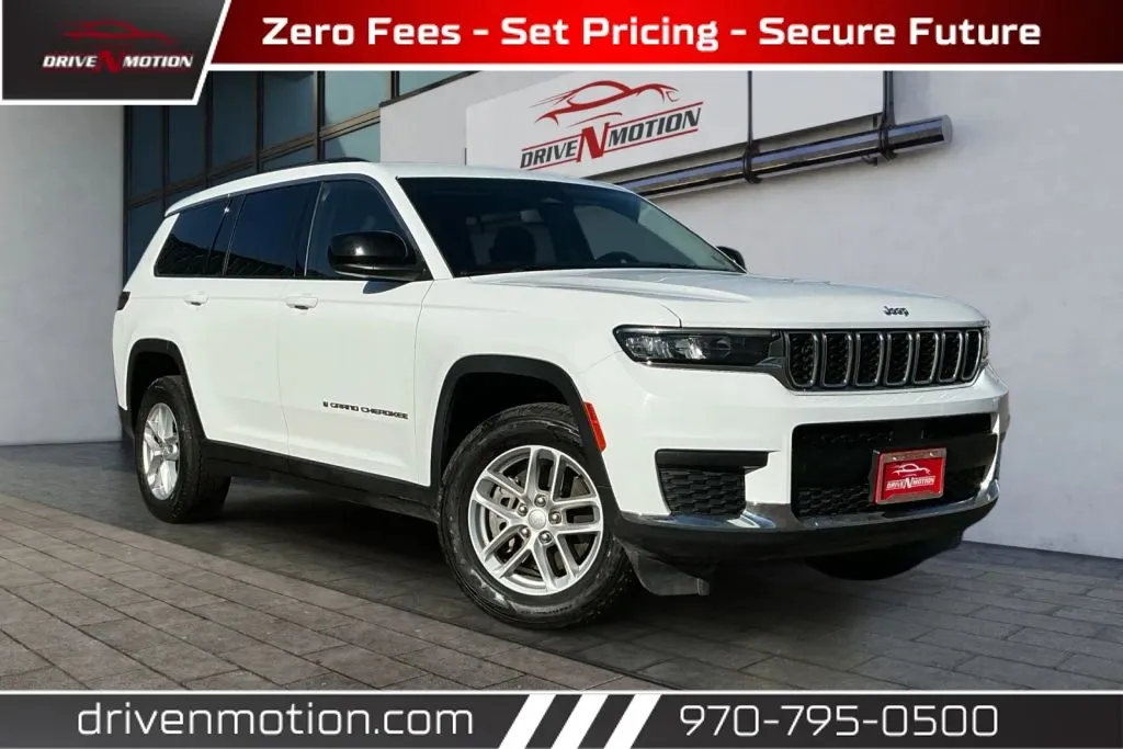 White 2023 Jeep Grand Cherokee L Laredo Sport Utility 4D for sale in Greeley, CO