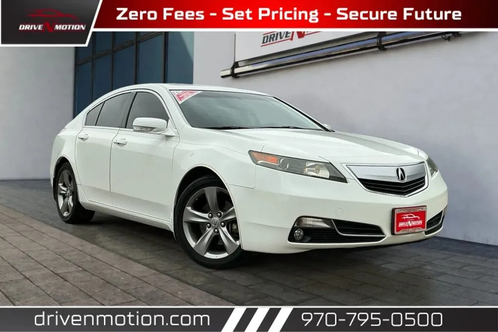 White 2012 Acura TL SH-AWD Sedan 4D for sale in Greeley, CO