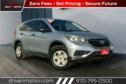 Silver 2016 Honda CR-V LX Sport Utility 4D for sale in Greeley, CO