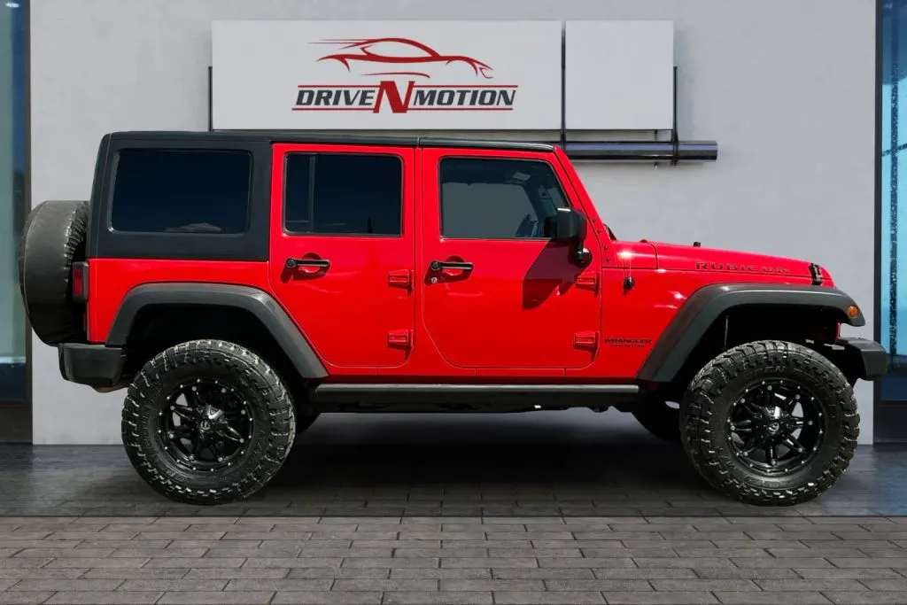 Another view of 2017 Jeep Wrangler Unlimited Rubicon Sport Utility 4D for sale in Greeley, CO at Drive N-Motion Greeley