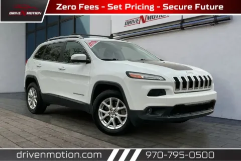 White 2017 Jeep Cherokee Latitude Sport Utility 4D for sale in Greeley, CO