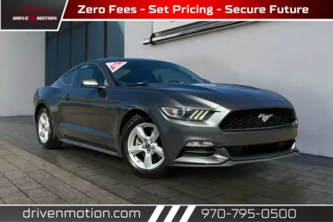 Gray 2015 Ford Mustang V6 Coupe 2D for sale in Greeley, CO
