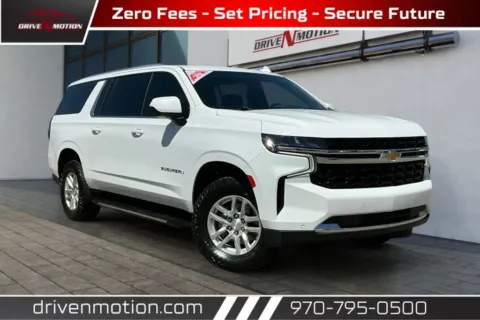 White 2022 Chevrolet Suburban LS Sport Utility 4D for sale in Greeley, CO