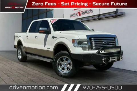 White 2013 Ford F-150 SuperCrew Cab King Ranch Pickup 4D 5 1/2 ft for sale in Greeley, CO