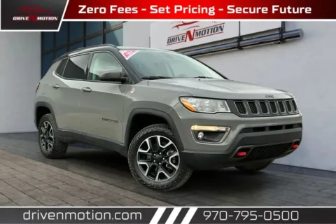 Gray 2019 Jeep Compass Trailhawk Sport Utility 4D for sale in Greeley, CO