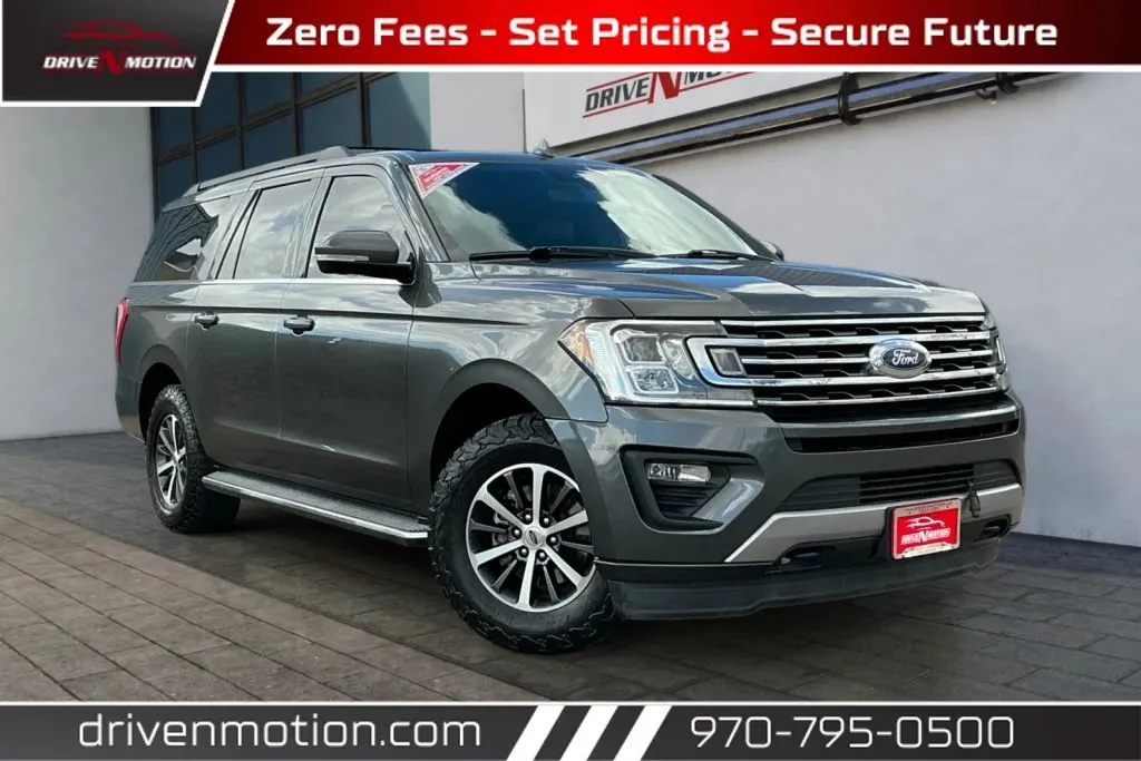 Gray 2018 Ford Expedition MAX XLT Sport Utility 4D for sale in Greeley, CO