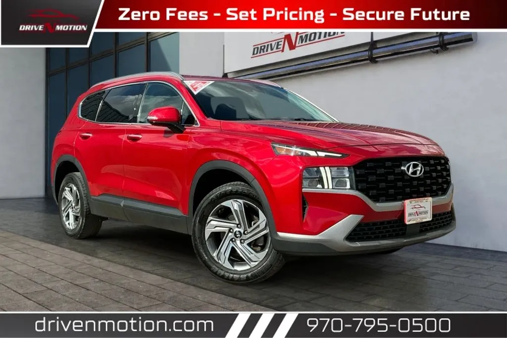 Red 2023 Hyundai Santa Fe SEL Sport Utility 4D for sale in Greeley, CO