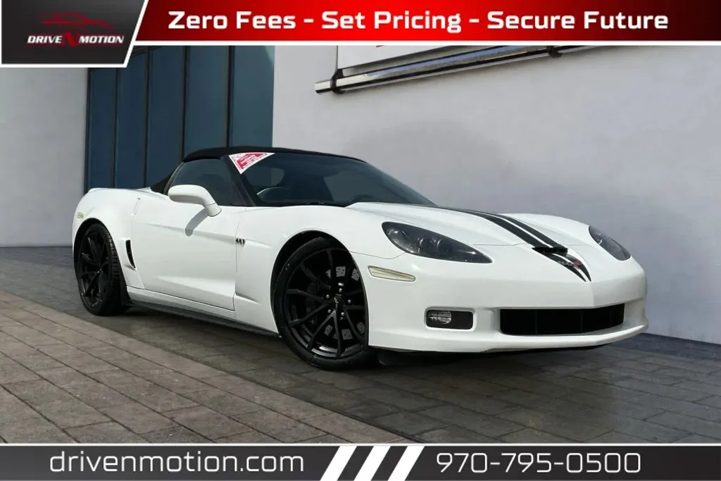 White 2013 Chevrolet Corvette 427 Convertible 2D for sale in Greeley, CO