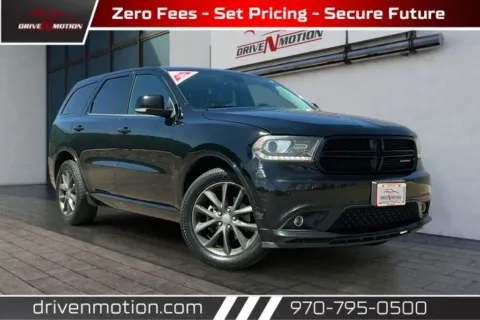 Black 2018 Dodge Durango GT Sport Utility 4D for sale in Greeley, CO