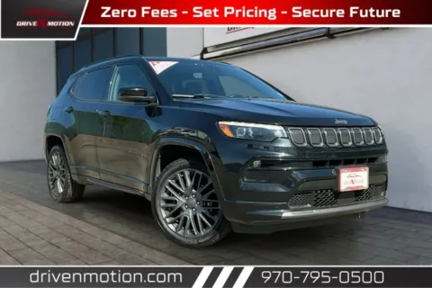 Black 2022 Jeep Compass High Altitude Sport Utility 4D for sale in Greeley, CO