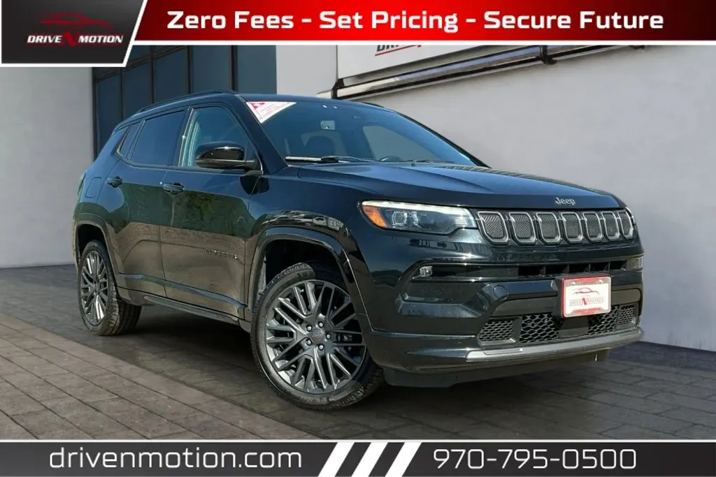 Black 2022 Jeep Compass High Altitude Sport Utility 4D for sale in Greeley, CO