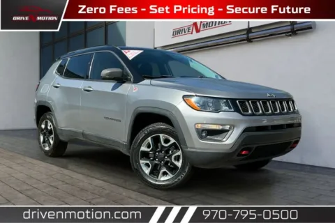 Silver 2018 Jeep Compass Trailhawk Sport Utility 4D for sale in Greeley, CO