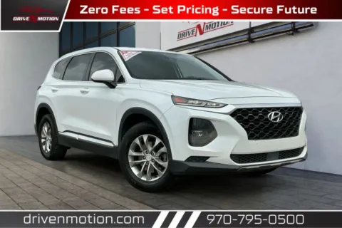 White 2019 Hyundai Santa Fe 2.4 SE Sport Utility 4D for sale in Greeley, CO