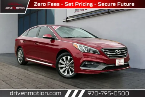 Red 2015 Hyundai Sonata Sport Sedan 4D for sale in Greeley, CO