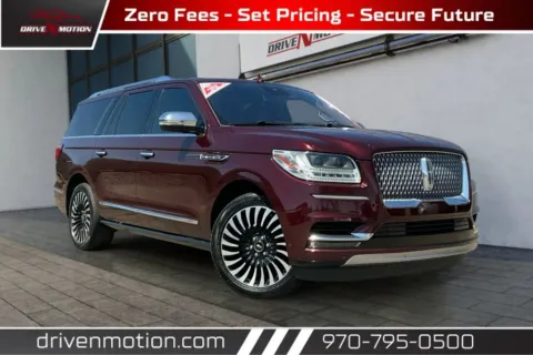 Red 2018 Lincoln Navigator L Black Label Sport Utility 4D for sale in Greeley, CO