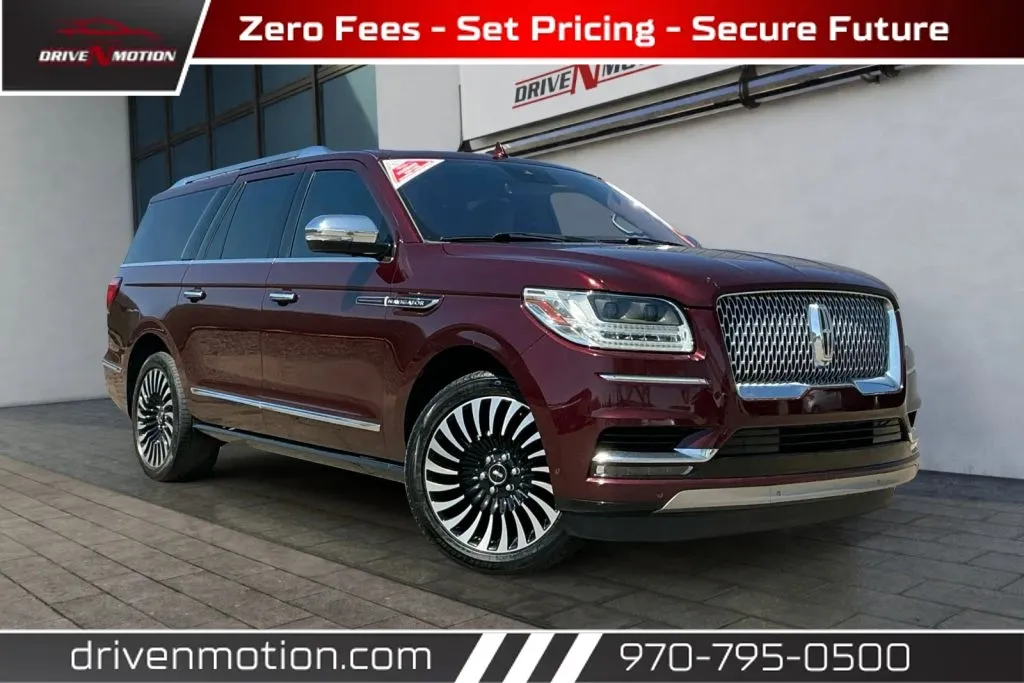 Red 2018 Lincoln Navigator L Black Label Sport Utility 4D for sale in Greeley, CO