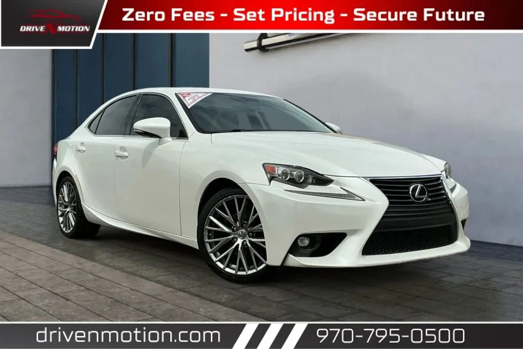 White 2015 Lexus IS 250 Sedan 4D for sale in Greeley, CO