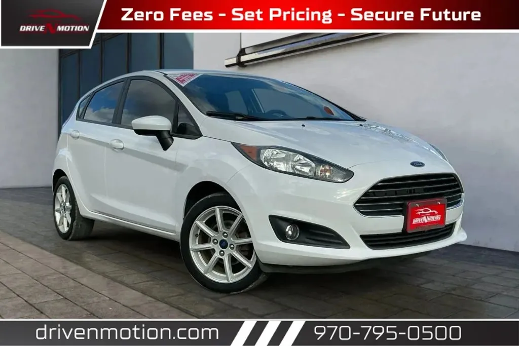 White 2019 Ford Fiesta SE Hatchback 4D for sale in Greeley, CO