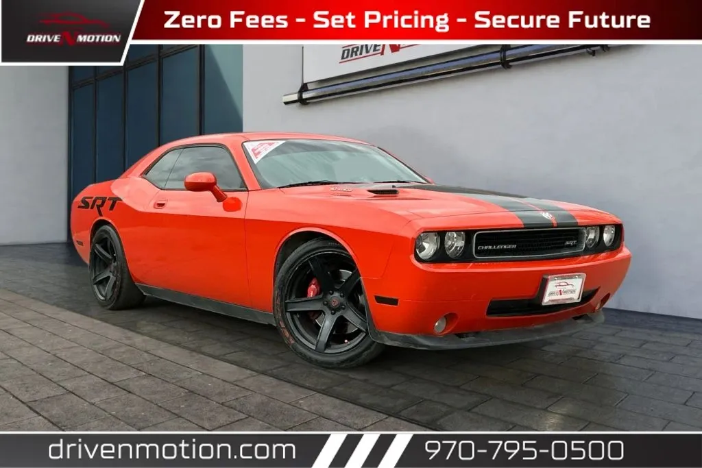 Orange 2009 Dodge Challenger SRT8 Coupe 2D for sale in Greeley, CO