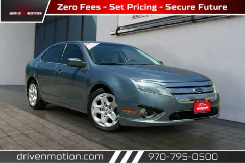 Blue 2011 Ford Fusion SE Sedan 4D for sale in Greeley, CO