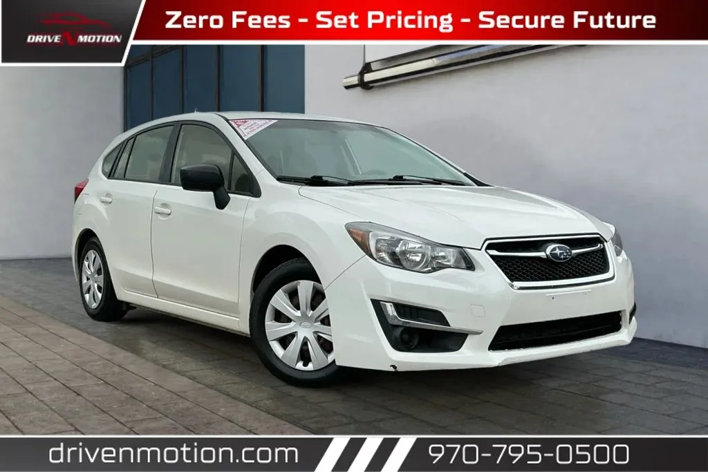 White 2015 Subaru Impreza 2.0i Wagon 4D for sale in Greeley, CO