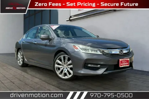 Gray 2016 Honda Accord Touring Sedan 4D for sale in Greeley, CO
